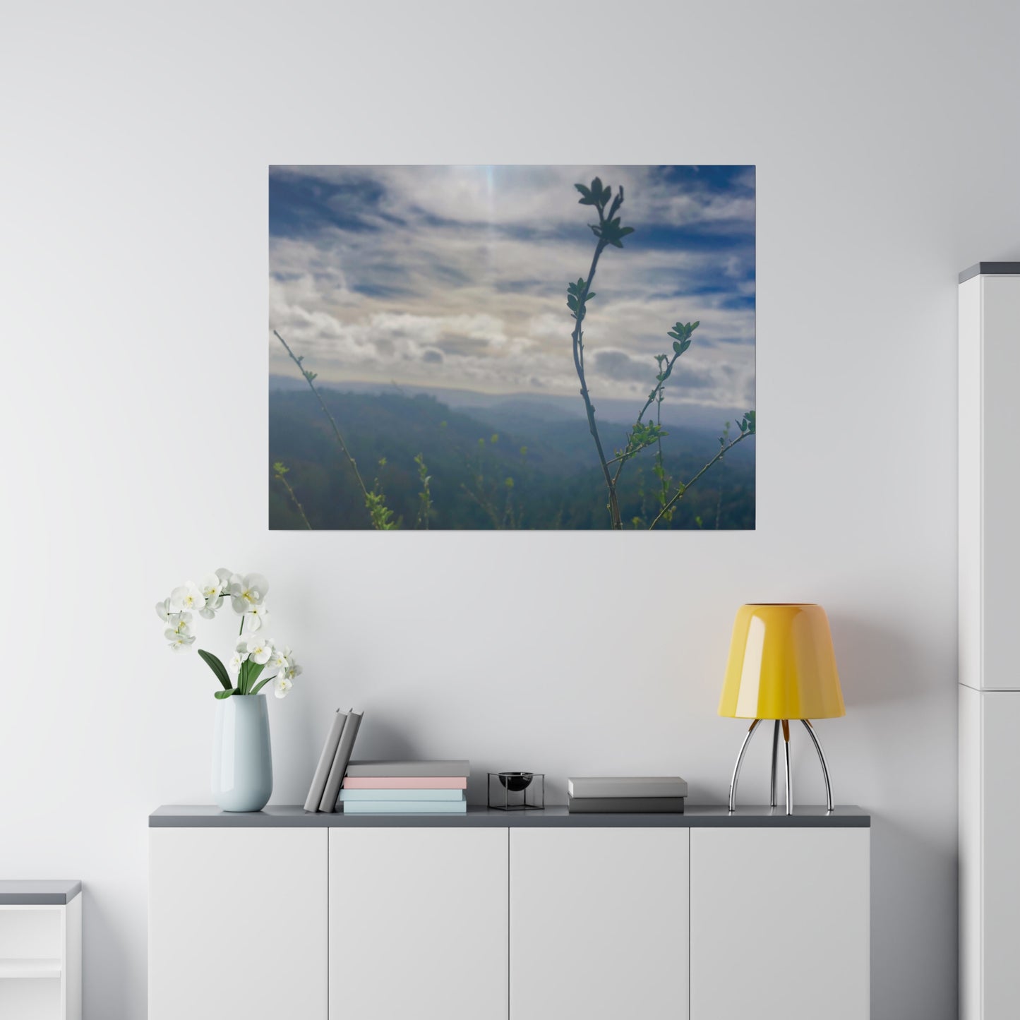 Los Gatos, CA. - Matte Canvas Print and Wall Art, 0.75"