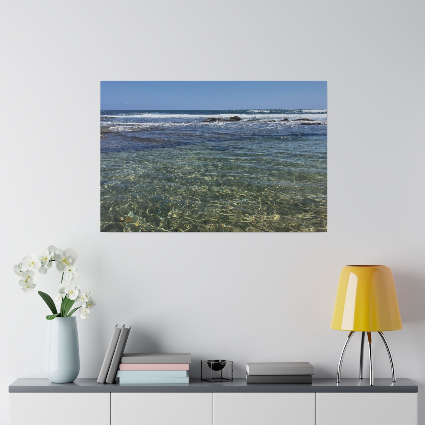 Escambrón Beach - Puerto Rico - Matte Canvas Print and Wall Art, 0.75"