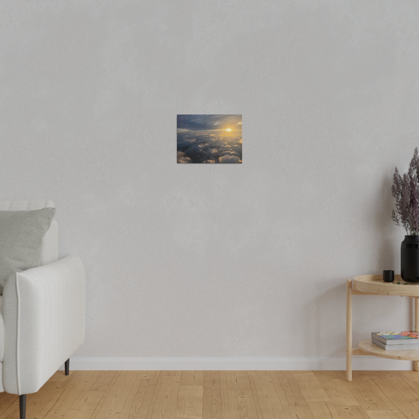 Sunset Over Rain Clouds. Cleveland - Matte Canvas Print and Wall Art, 0.75"
