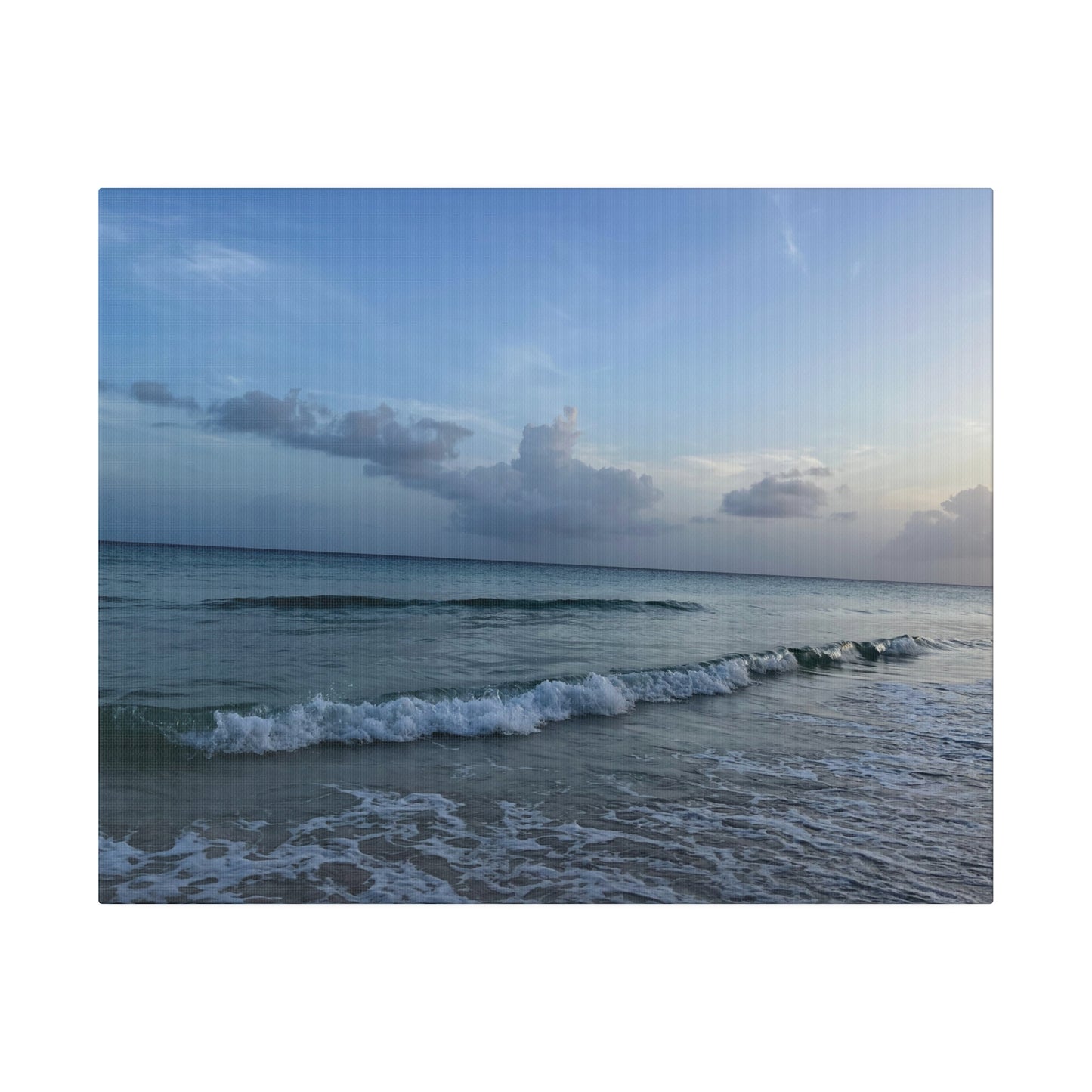 Rockley Beach, Barbados - Matte Canvas Print and Wall Art, 0.75"