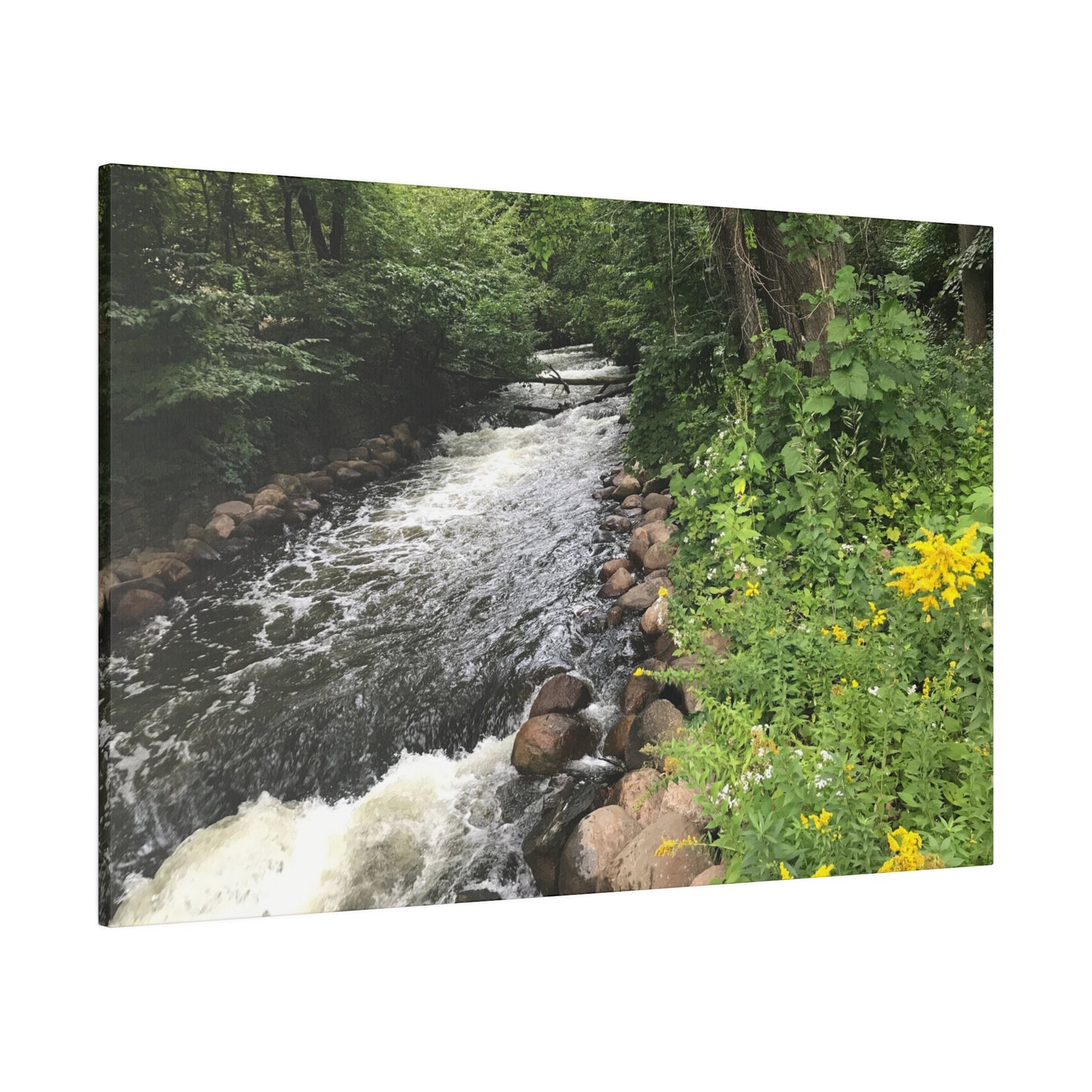 Minnehaha, MN. - Matte Canvas Print and Wall Art, 0.75"
