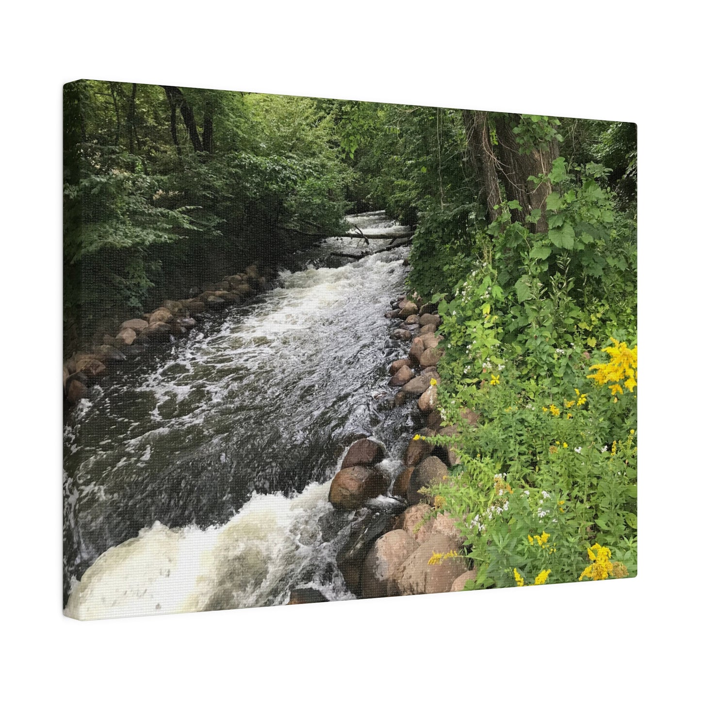Minnehaha, MN. - Matte Canvas Print and Wall Art, 0.75"