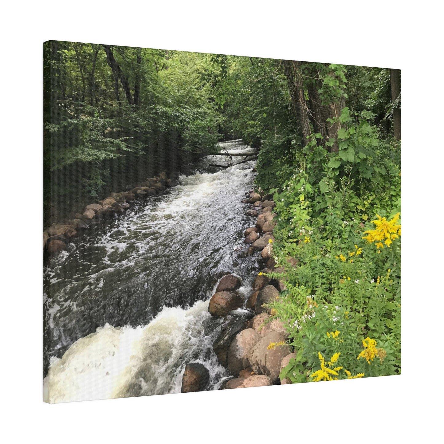 Minnehaha, MN. - Matte Canvas Print and Wall Art, 0.75"
