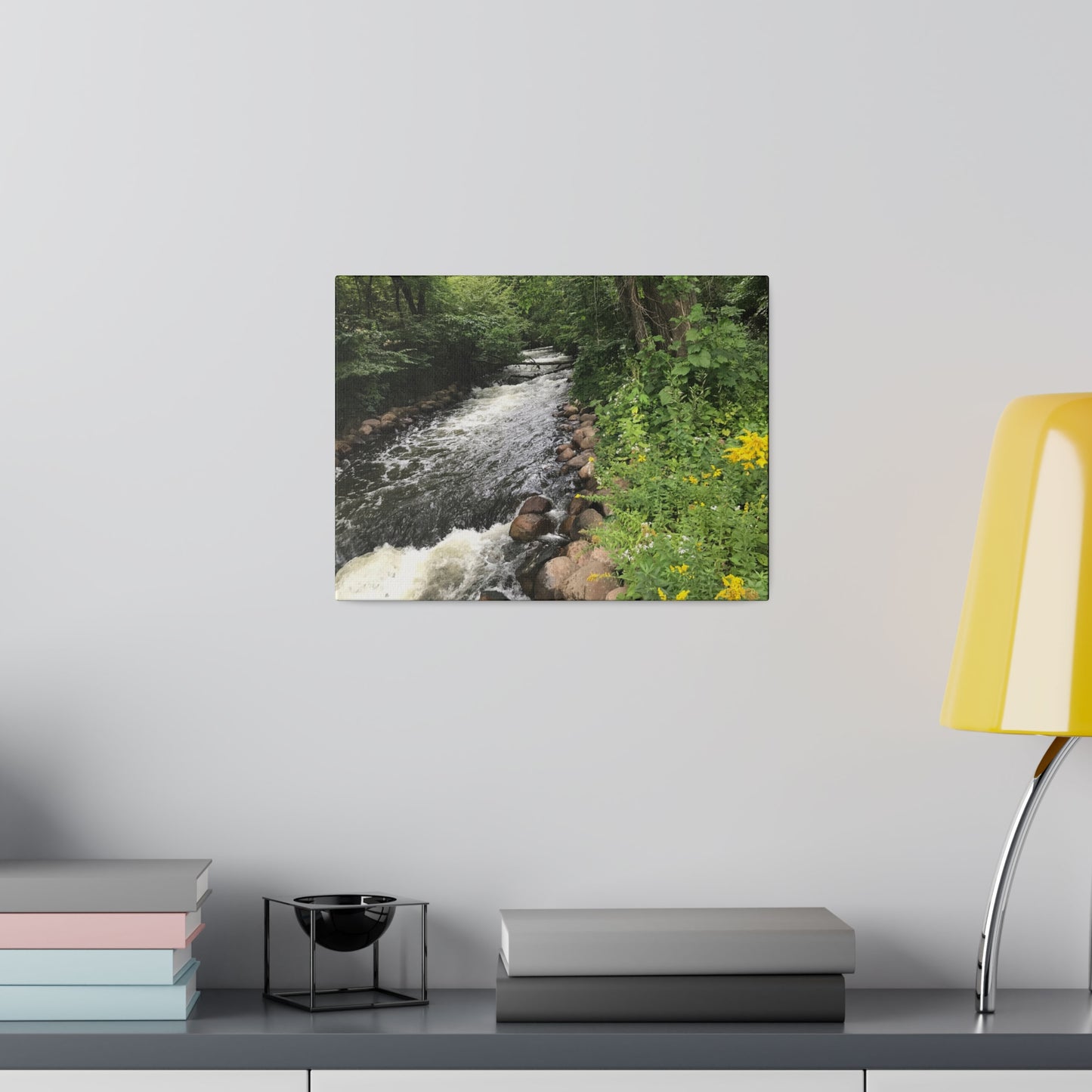Minnehaha, MN. - Matte Canvas Print and Wall Art, 0.75"