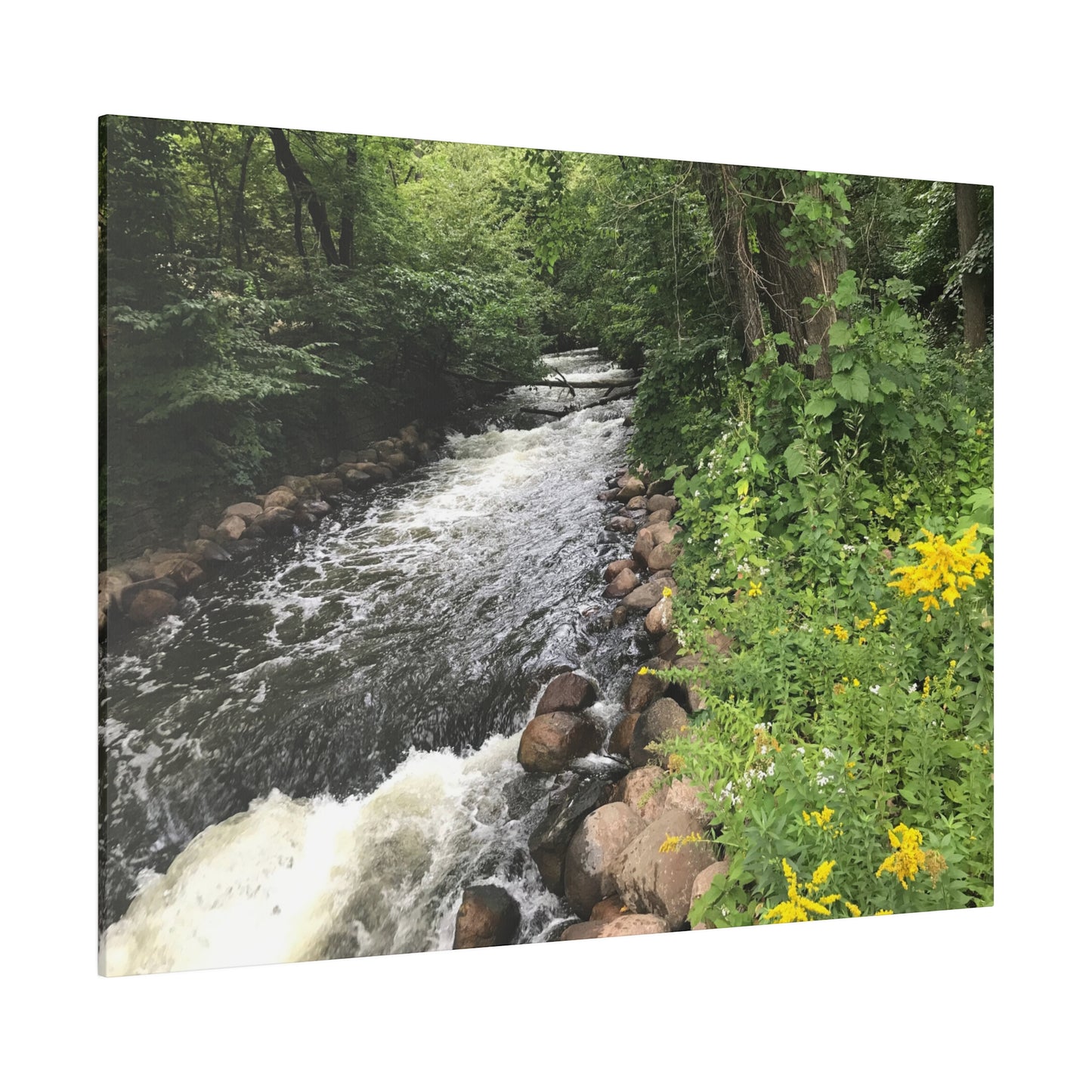 Minnehaha, MN. - Matte Canvas Print and Wall Art, 0.75"