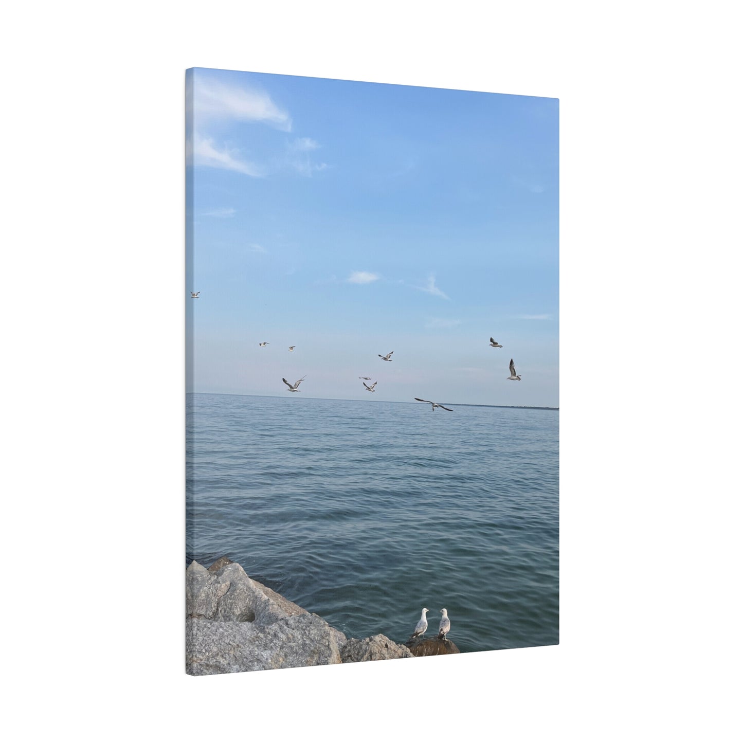 Grant Park Beach - Milwaukee, Matte Canvas Print and Wall Art Stretched, 0.75"