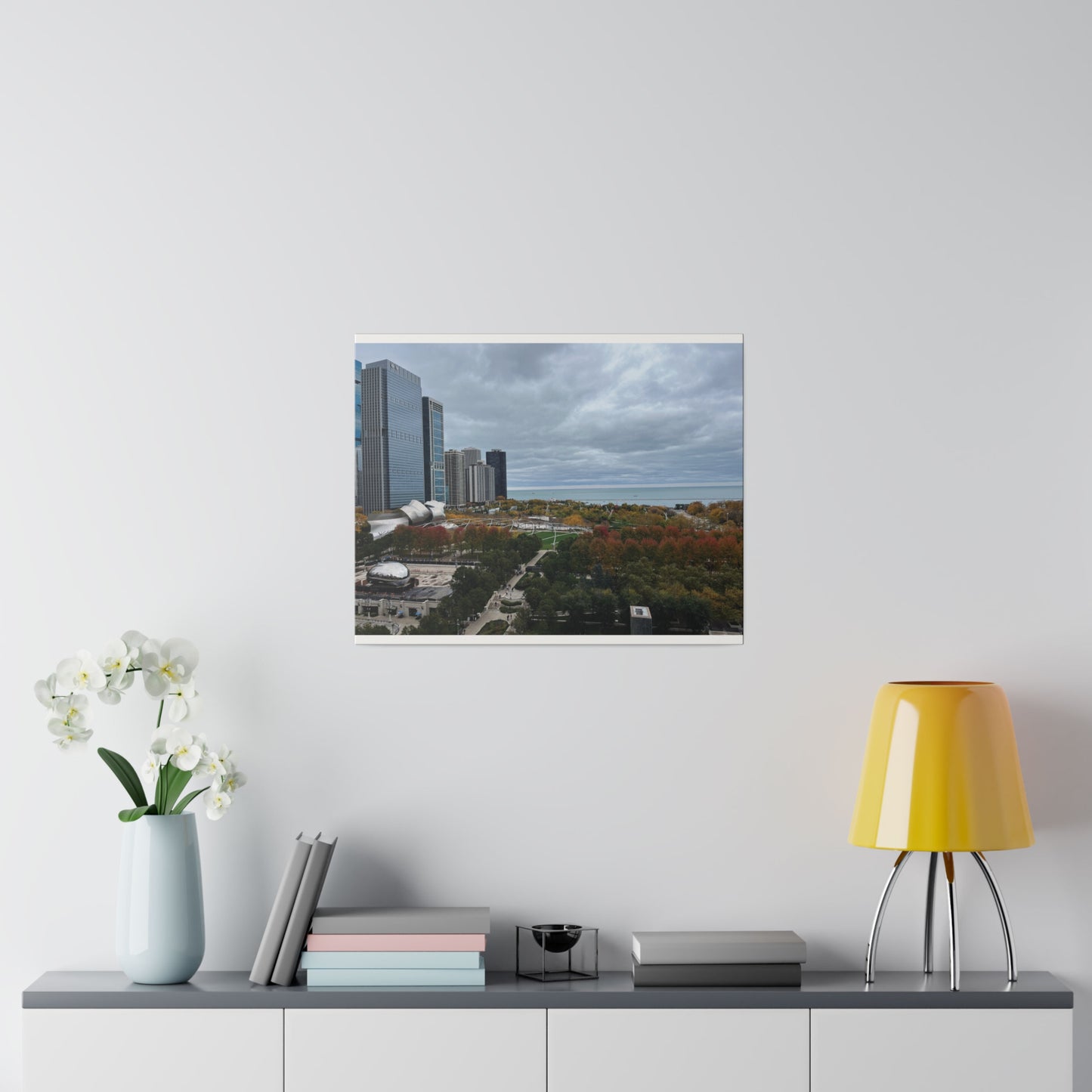 Millennium Park, Chicago - Matte Canvas Print and Wall Art, 0.75"