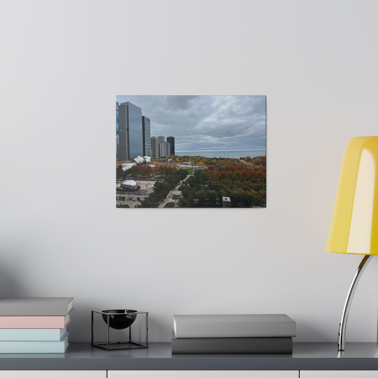 Millennium Park, Chicago - Matte Canvas Print and Wall Art, 0.75"