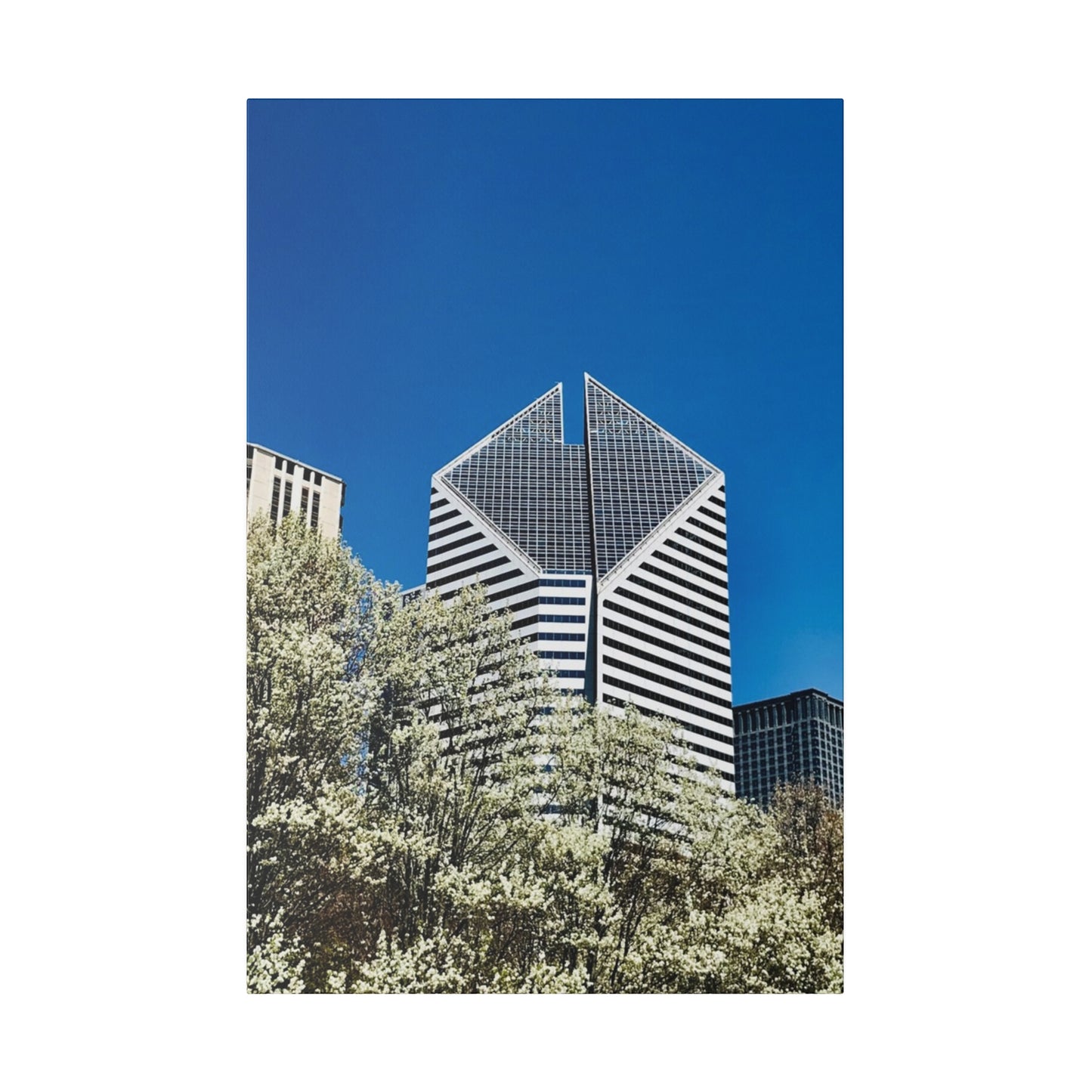 Craine Building Matte Canvas Print, Wall Art, Stretched, 0.75"