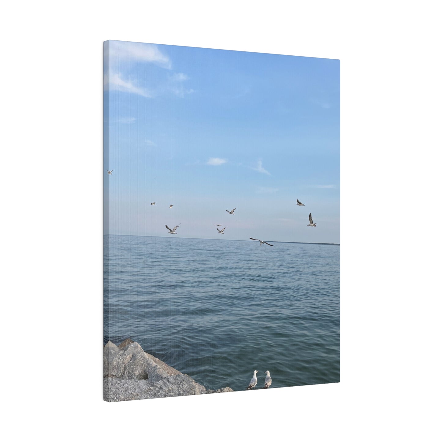 Grant Park Beach - Milwaukee, Matte Canvas Print and Wall Art Stretched, 0.75"