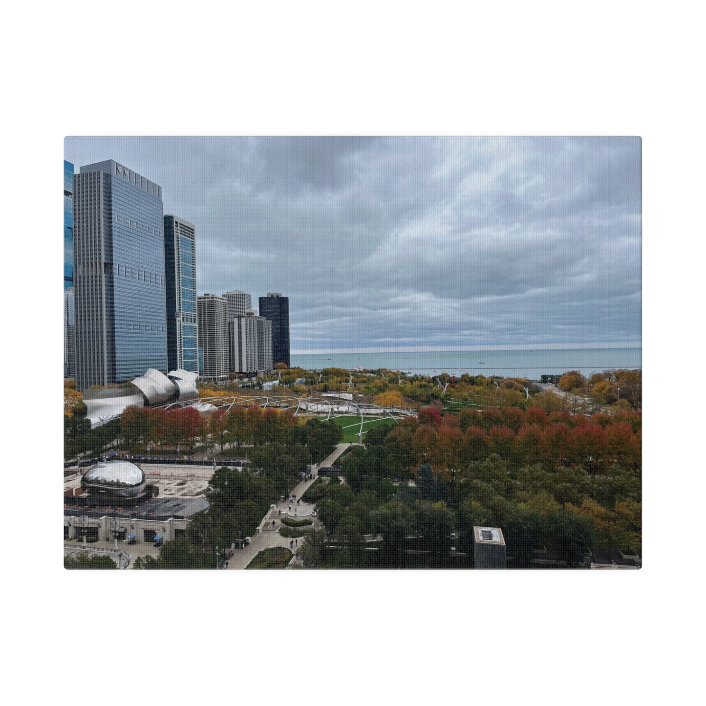 Millennium Park, Chicago - Matte Canvas Print and Wall Art, 0.75"