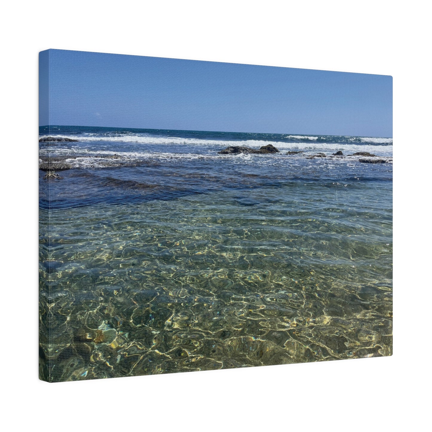 Escambrón Beach - Puerto Rico - Matte Canvas Print and Wall Art, 0.75"