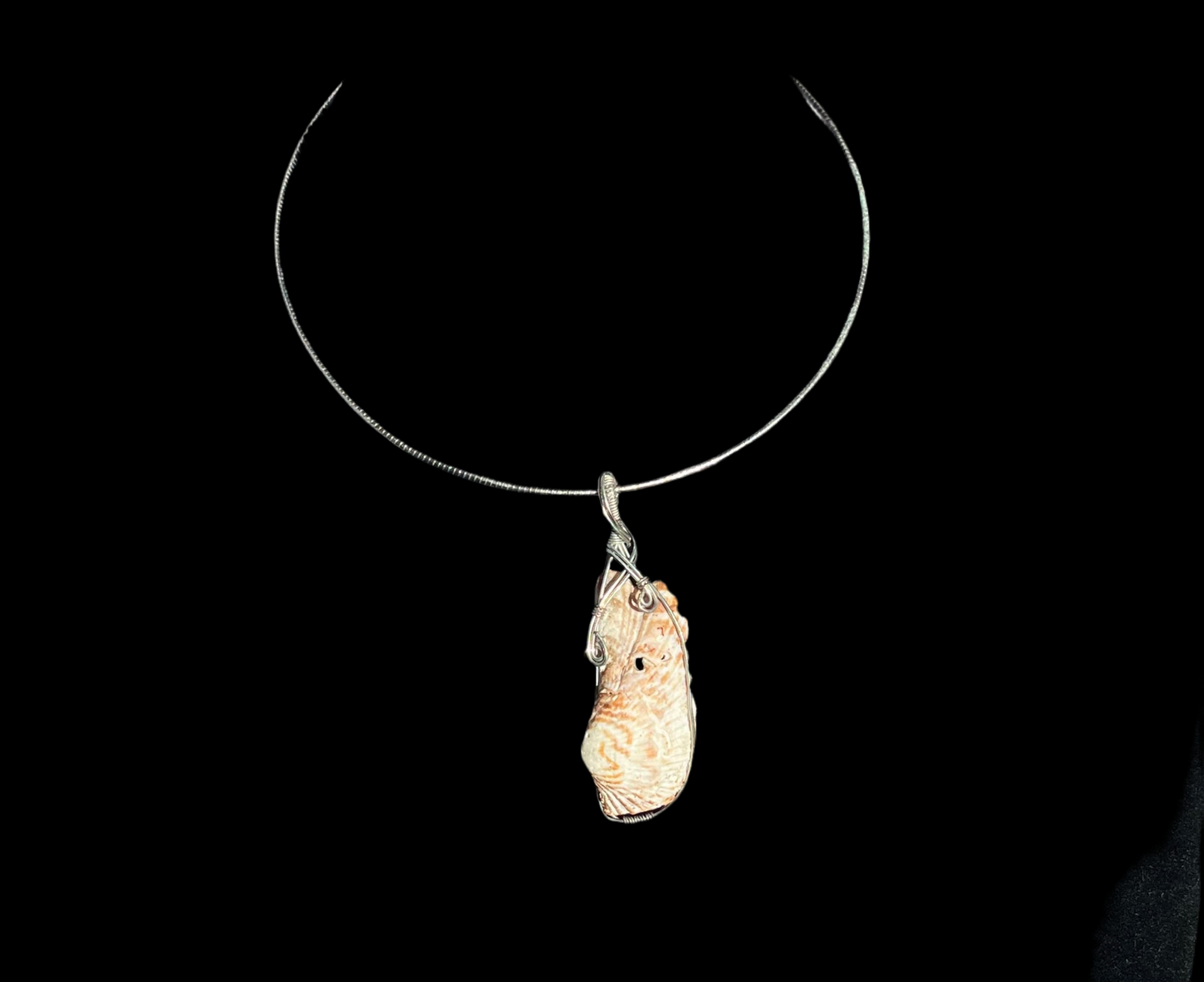 Medium size shell pendant