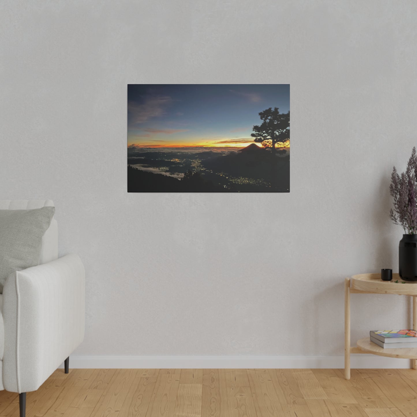 Volcán Acatenango - Matte Canvas Print and Wall Art, 0.75"