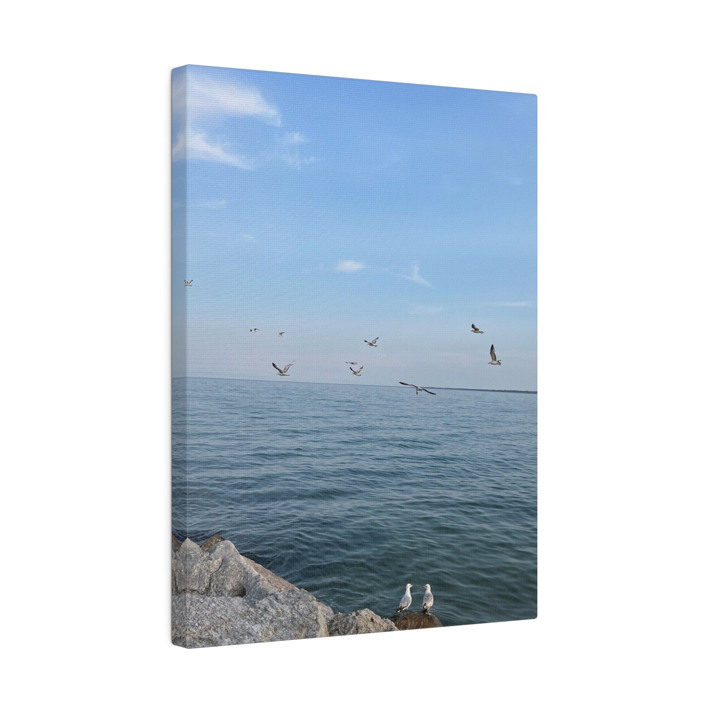 Grant Park Beach - Milwaukee, Matte Canvas Print and Wall Art Stretched, 0.75"