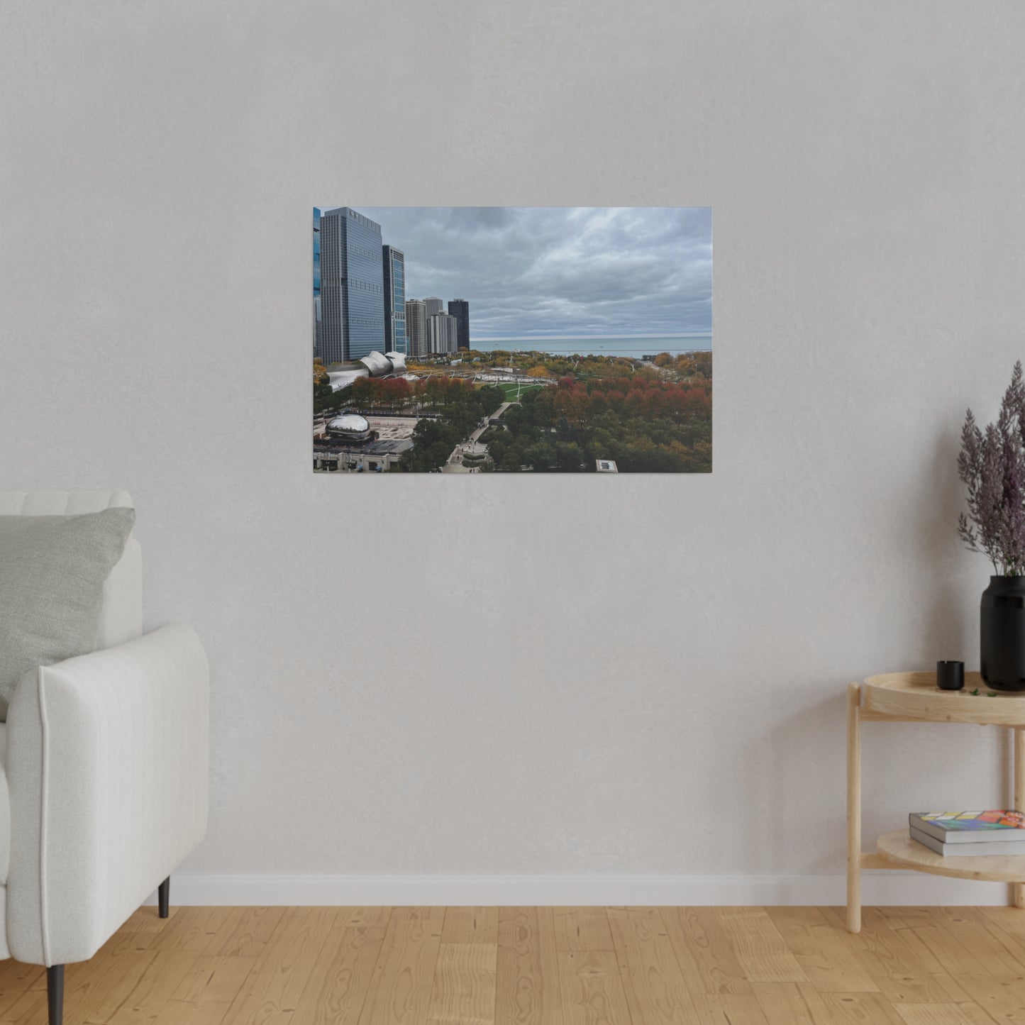 Millennium Park, Chicago - Matte Canvas Print and Wall Art, 0.75"