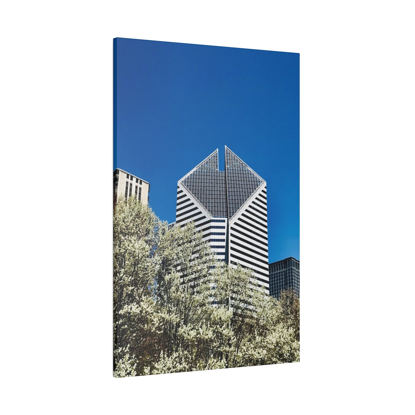 Craine Building Matte Canvas Print, Wall Art, Stretched, 0.75"