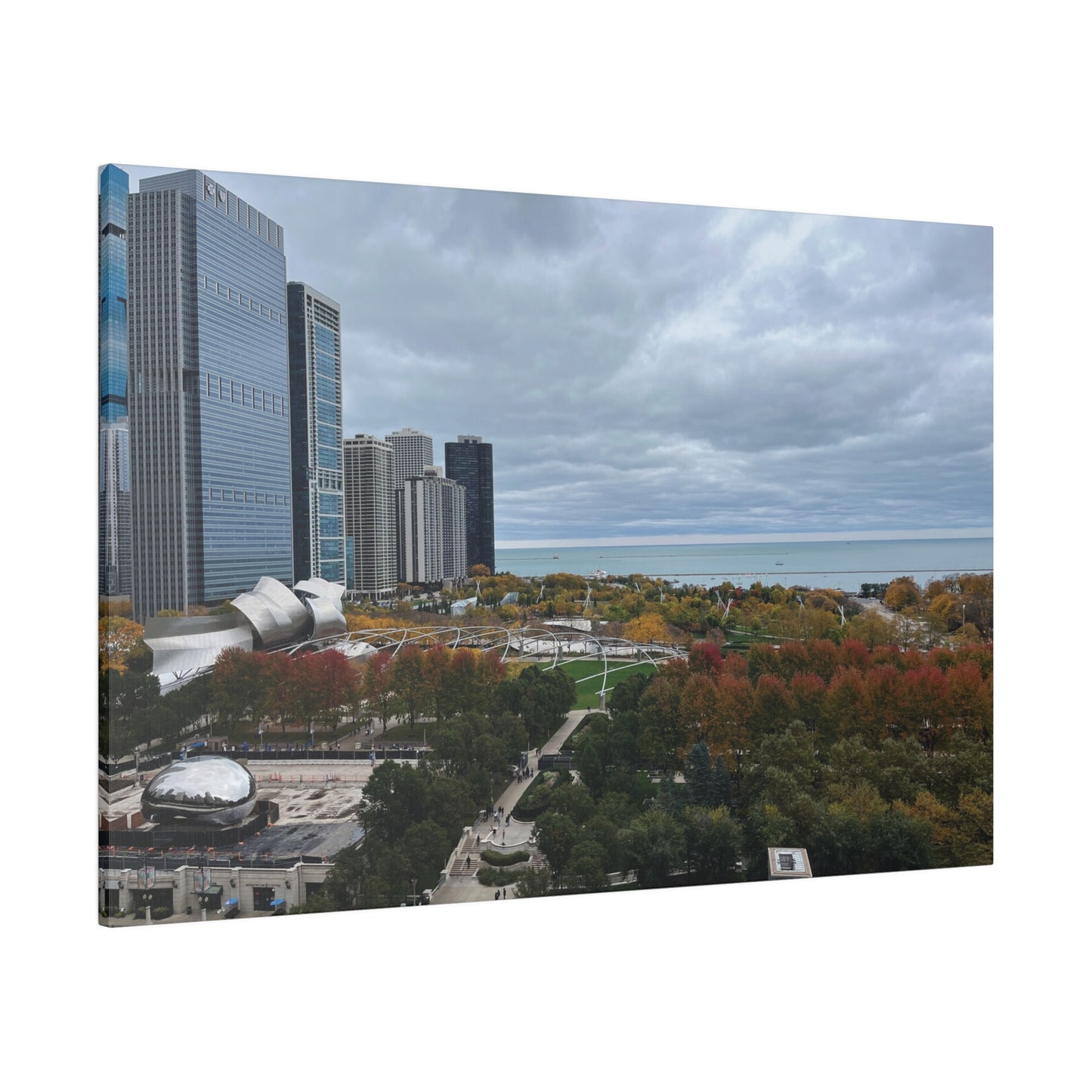 Millennium Park, Chicago - Matte Canvas Print and Wall Art, 0.75"