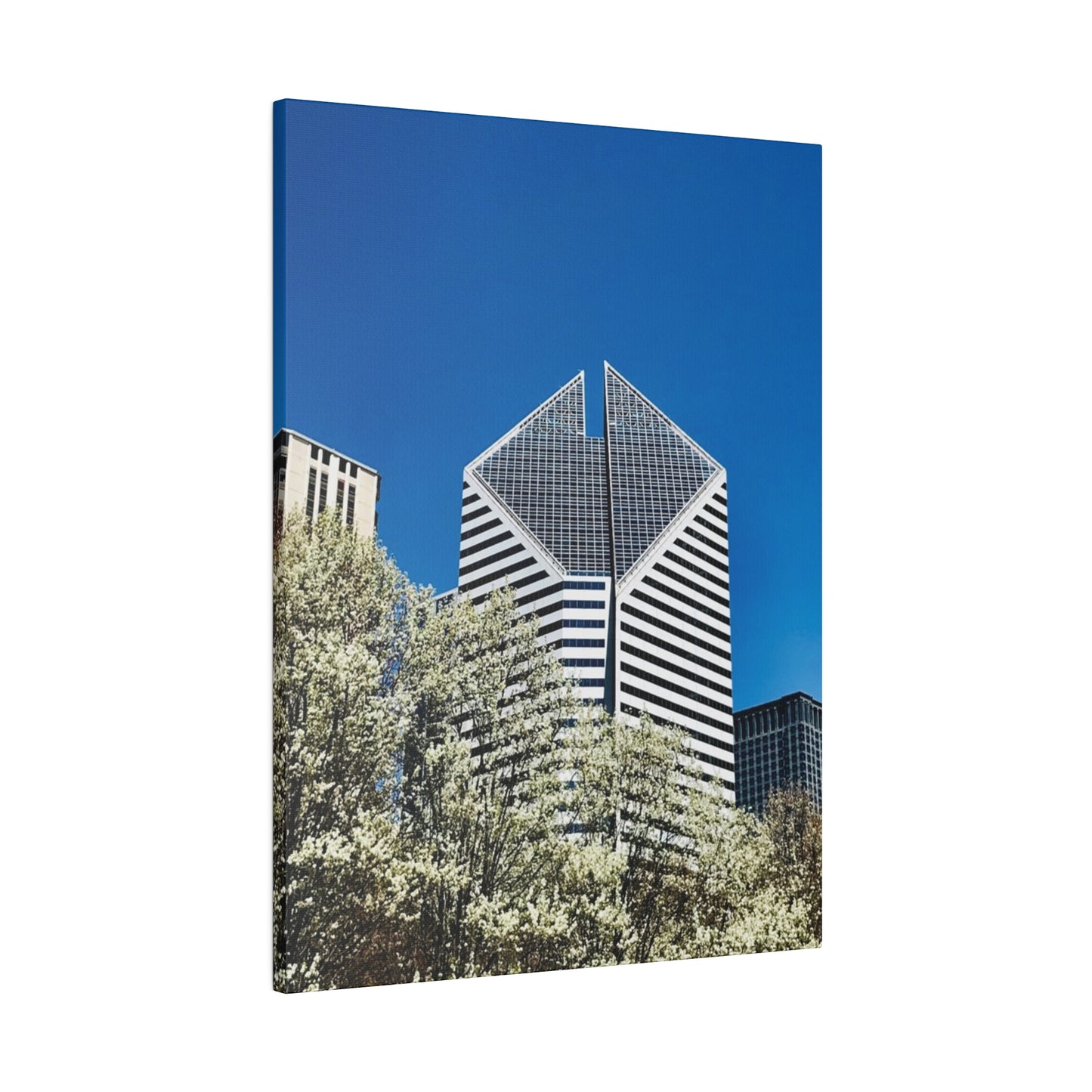 Craine Building Matte Canvas Print, Wall Art, Stretched, 0.75"