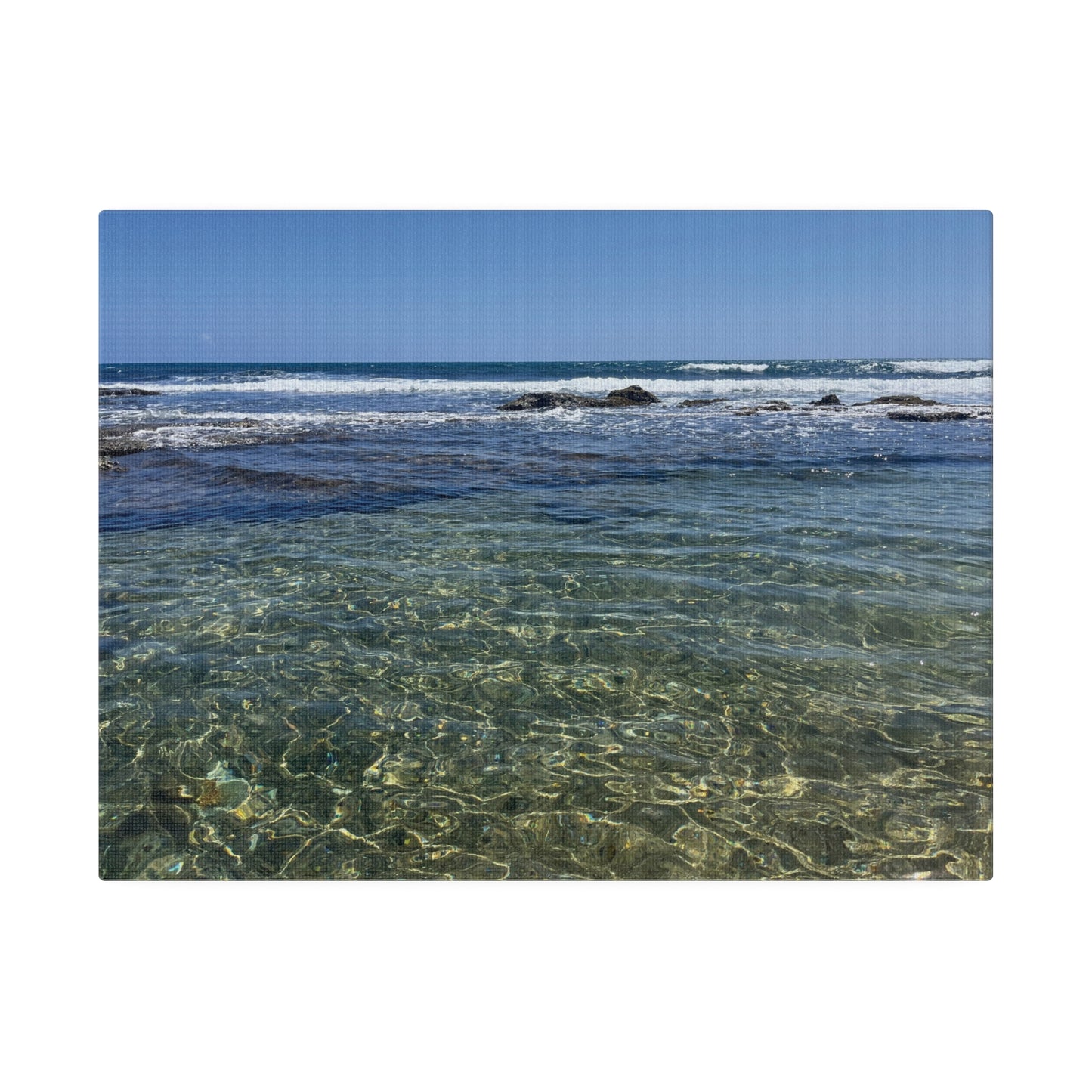 Escambrón Beach - Puerto Rico - Matte Canvas Print and Wall Art, 0.75"