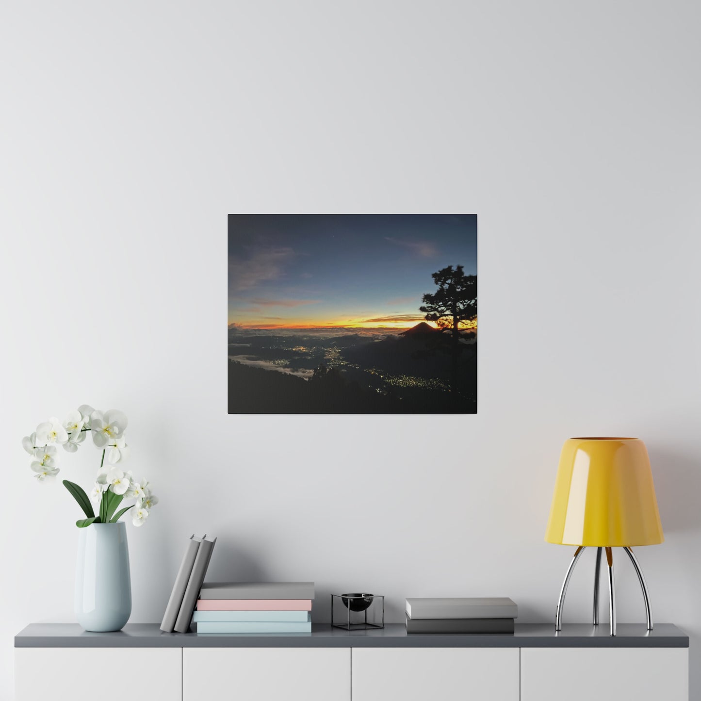 Volcán Acatenango - Matte Canvas Print and Wall Art, 0.75"