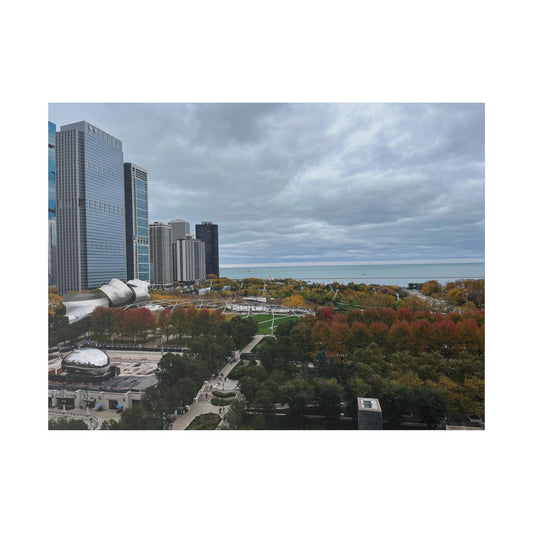 Millennium Park, Chicago - Matte Canvas Print and Wall Art, 0.75"