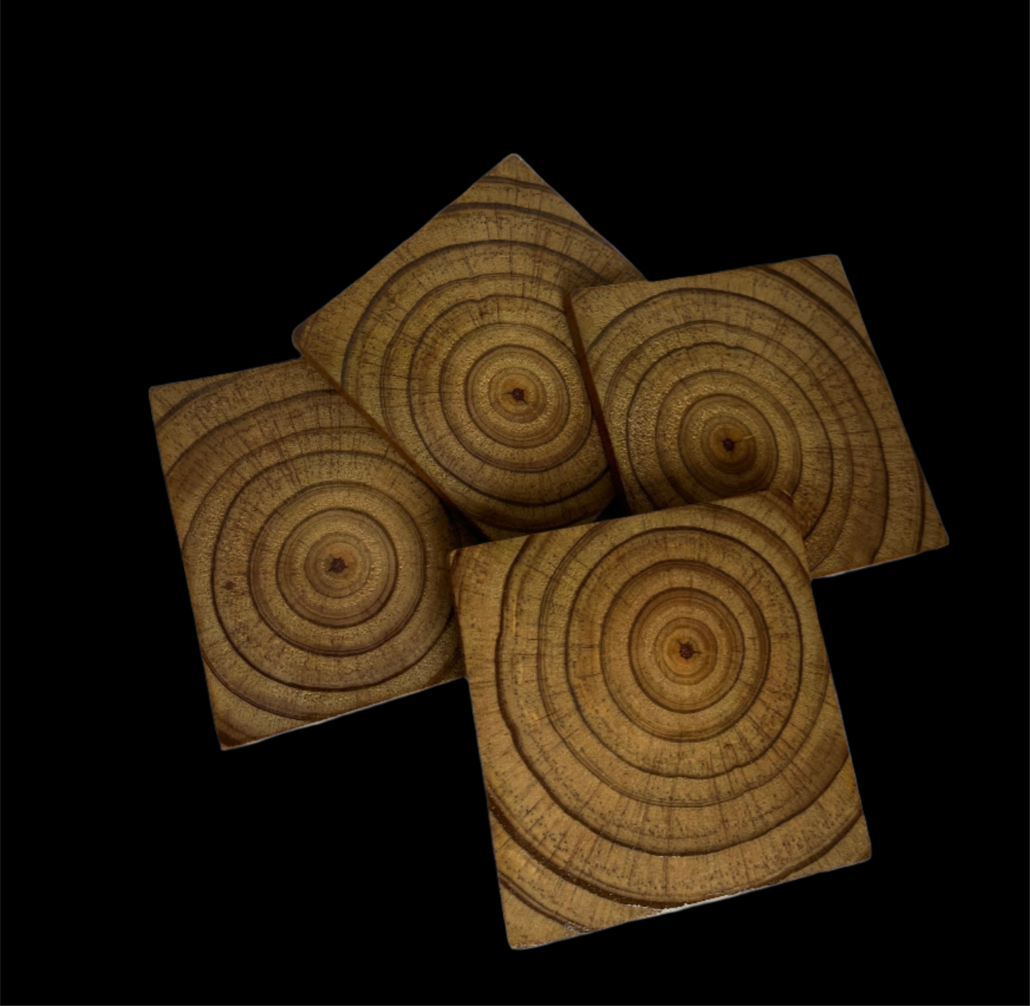 Natural Wood Coasters