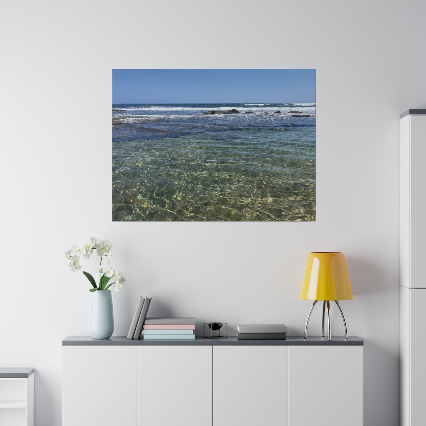 Escambrón Beach - Puerto Rico - Matte Canvas Print and Wall Art, 0.75"