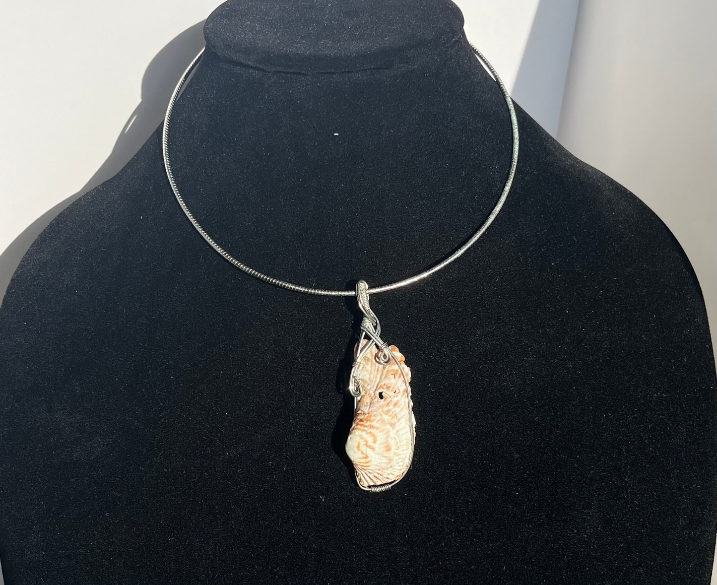 Medium size shell pendant